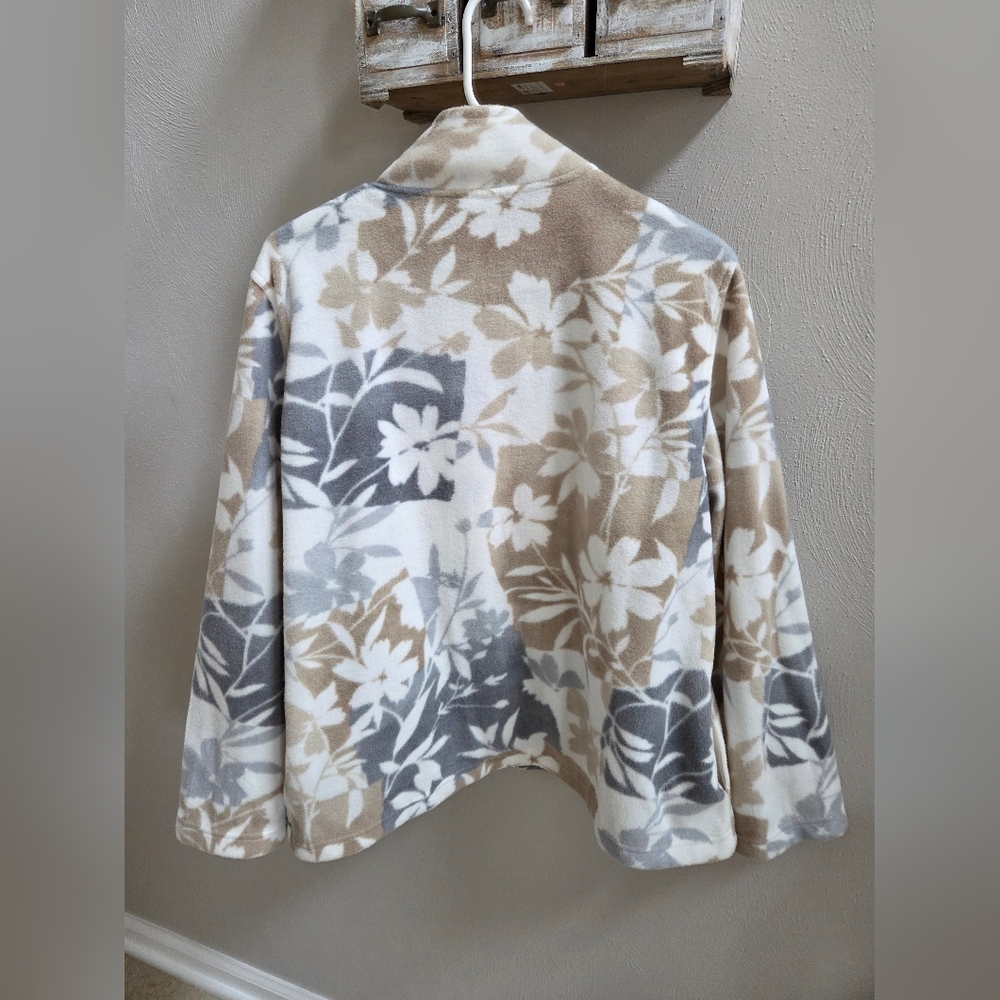 Alfred Dunner Floral Patch Jacket - image 2